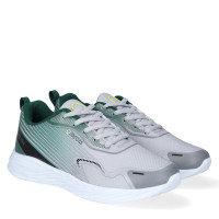 HELIO Teen Sneakers, Gray/Green HELIO Teen Sneakers, Gray/Green