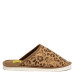 Women's Home slippers ROXY, LeopardPrint Beige