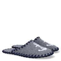 Papuci de casă FETRU, Gri/Anchor Papuci de casă FETRU, Gri/Anchor