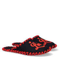 Комнатные тапочки FETRU, Черный/Красный