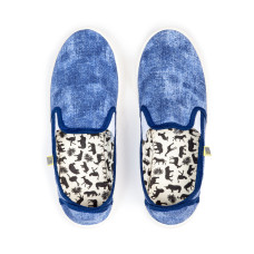 Слипоны COOPER Denim, Синие
