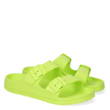 Șlapi BRISO, Verde lime