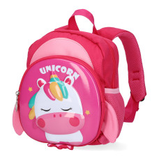 Rucsac copii UNICORN, Fucsia