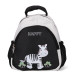 Rucsac copii OLLY, Negru, Zebra