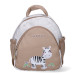 Rucsac copii OLLY, Bej, Zebra
