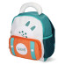 Rucsac copii LINO, Verde/Orange