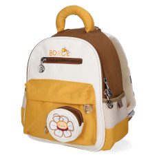 Kids' Backpack WINKY, Brown/Yellow, Bee