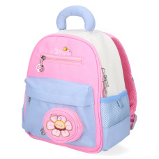 Kids' Backpack WINKY, Pink/Blue, Bee