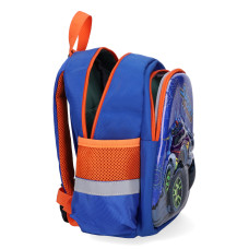 Rucsac copii TIKO, Albastru/Orange, Sport