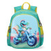 Rucsac copii TIKO, Verde/Galben, Dino
