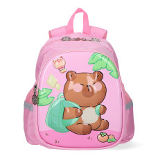 Rucsac copii TIKO, Roz, Urs