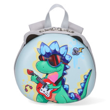 Rucsac copii MINIQ, Gri, Dino