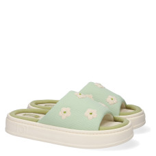 Комнатные тапочки FLORA, Мятный