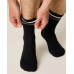 Șosete sport unisex lungi A-001, Negru Dungi