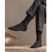 Șosete Classic bărbați lungi A-002, Negru