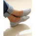 Șosete Talpici Unisex cu Silicon S-006, Gri deschis