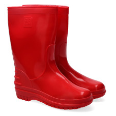 Women's Short Wellies, Red