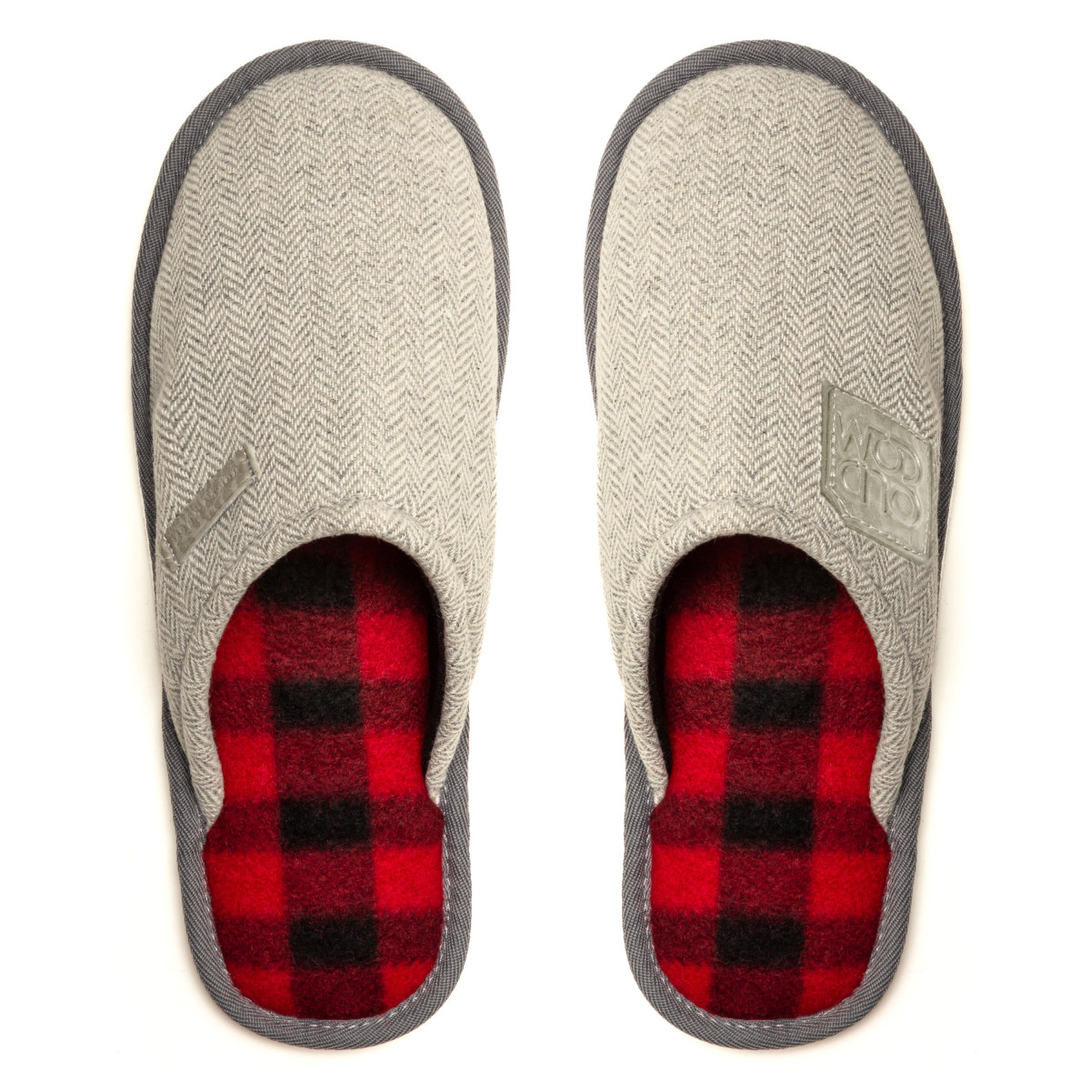 Home slippers LUX HOME, Gray