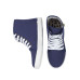 High-Top DERBY Sneakers, Blue
