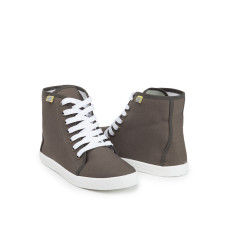 High-Top DERBY Sneakers, Gray