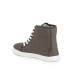 High-Top DERBY Sneakers, Gray