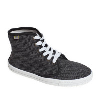 Высокие Кеды DERBY, Зиг-Заг (коричневый)