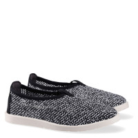 Slip-on SUMMER, Black / White Slip-on SUMMER, Black / White