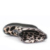 Women's High Fur Sidboots Leopard, Black