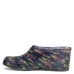 Women's Galoshes with print, Flowers on violet