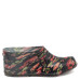 Women's Galoshes with print, Rose on black
