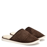 Мужские Комнатные тапочки WARMY, Коричневые