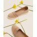Espadrilles Linen with Embroidery, Beige