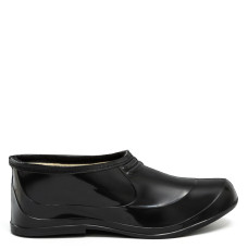 Warmed Galoshes PVC, Black