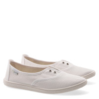 Slip-on SARAH Denim, Alb Slip-on SARAH Denim, Alb