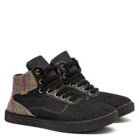 Sneakers LONDON, Black / Gray