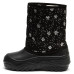 Kid's Boots JUMPER, Black Snowflakes