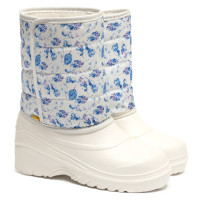 Cizme de iarnă JUMPER pentru Femei, Alb Frunze