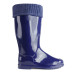 Women's Lining CLASSIC  for high wellies, Navy