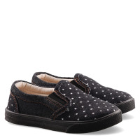 Слипоны BOSTON  для девочек, Черные