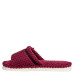 Women's Home slippers AMELY, Burgund