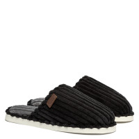 Комнатные тапочки LARRY, Negru/Gri Комнатные тапочки LARRY, Negru/Gri