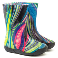 Детксие резиновые сапоги с принтом, Радуга Детксие резиновые сапоги с принтом, Радуга
