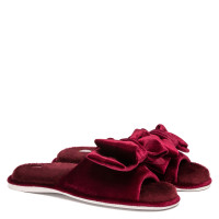 Home slippers CHARM, Burgundy Home slippers CHARM, Burgundy