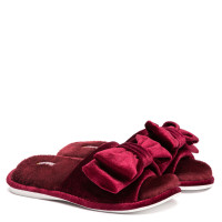 Детские Комнатные Тапочки CHARM, Бордовые