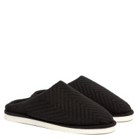 Papuci de casă FAMILY, Negru