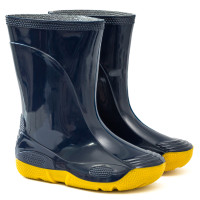 Kids' Wellies VIVID, Navy/Yellow Kids' Wellies VIVID, Navy/Yellow