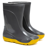 Kids' Wellies VIVID, Gray/Yellow Kids' Wellies VIVID, Gray/Yellow