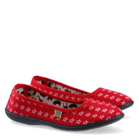 Тапочки M1A, Красные Полоски