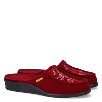 Тапочки M4B, Бордовые