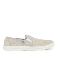 Слипоны COOPER из льна, Бежевые Слипоны COOPER из льна, Бежевые